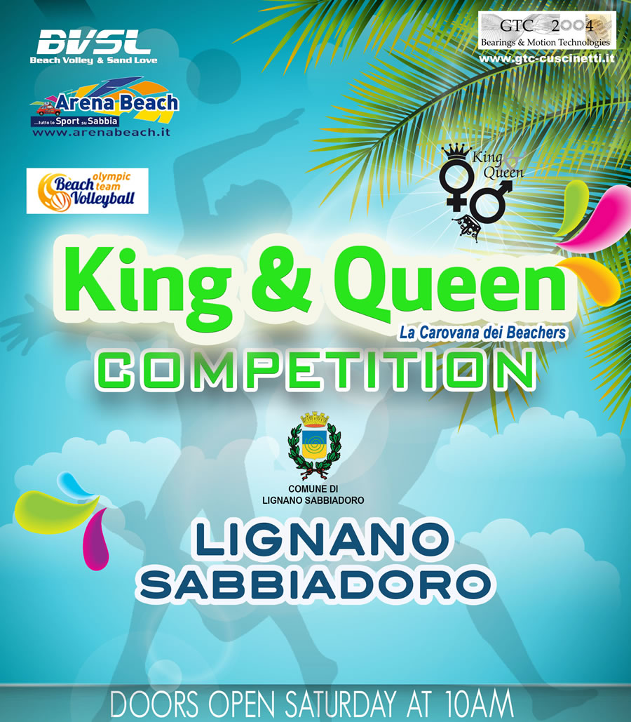 King e Queen beach volley Lignano