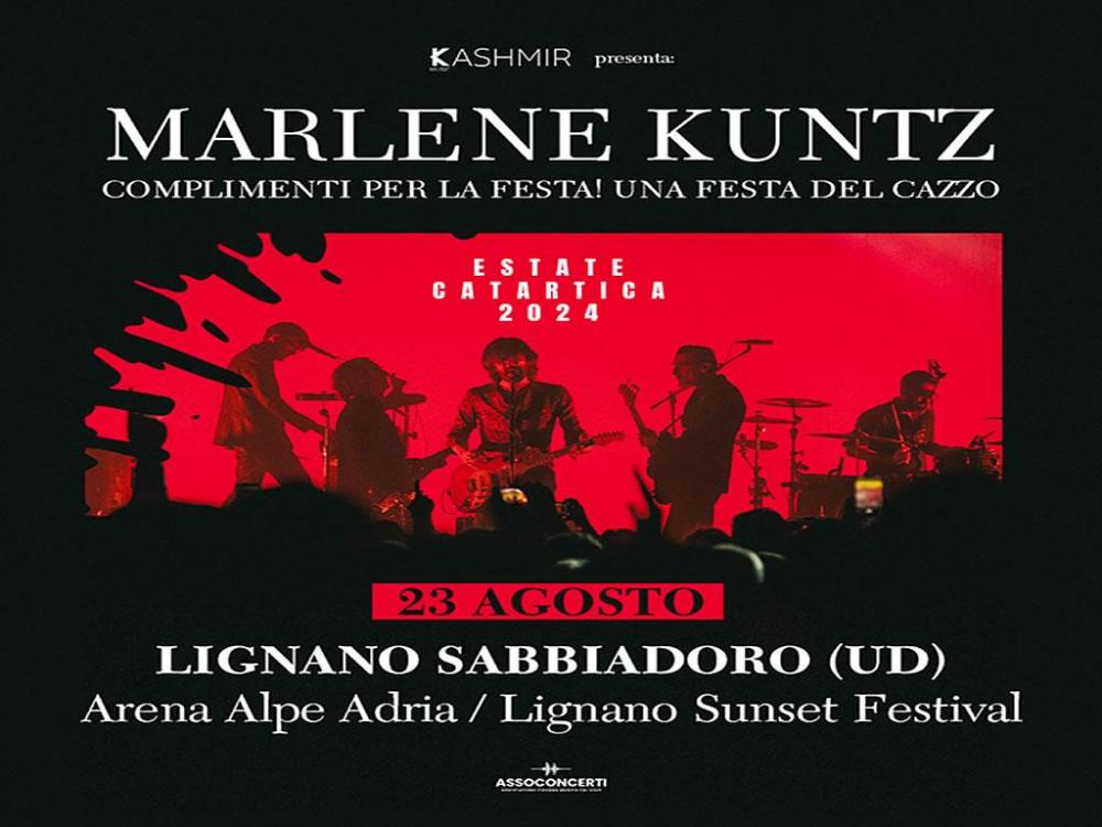 Concerto Marlene Kuntz Lignano Sabbiadoro