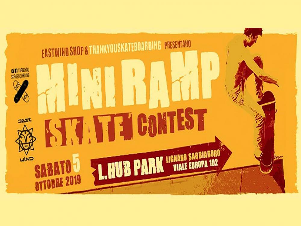 Mini ramp skate contest Lignano Sabbiadoro