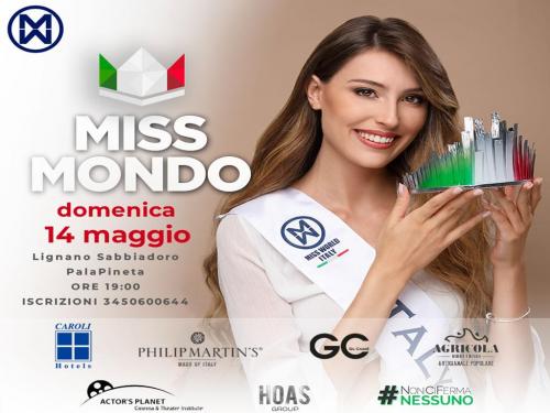 Finalissima Regionale Miss Mondo Italia