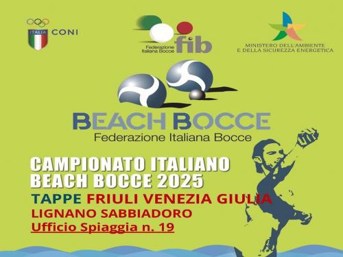 Campionato Italiano Beach Bocce 2025