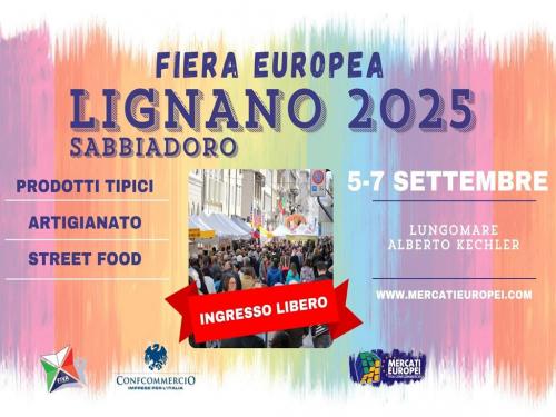 Fiera Europea Lignano Sabbiadoro 2025