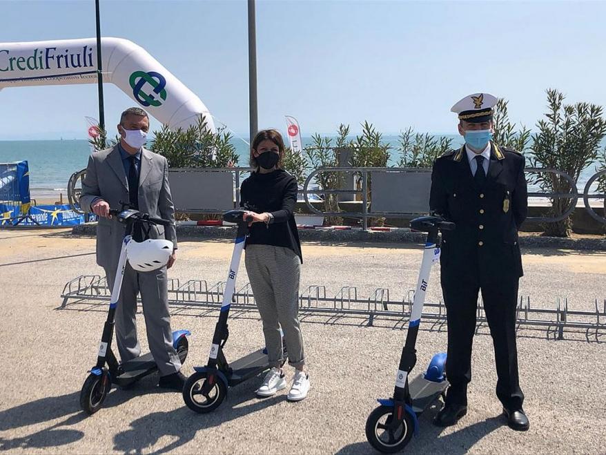 Nuovi monopattini in sharing mobility a Lignano Sabbiadoro