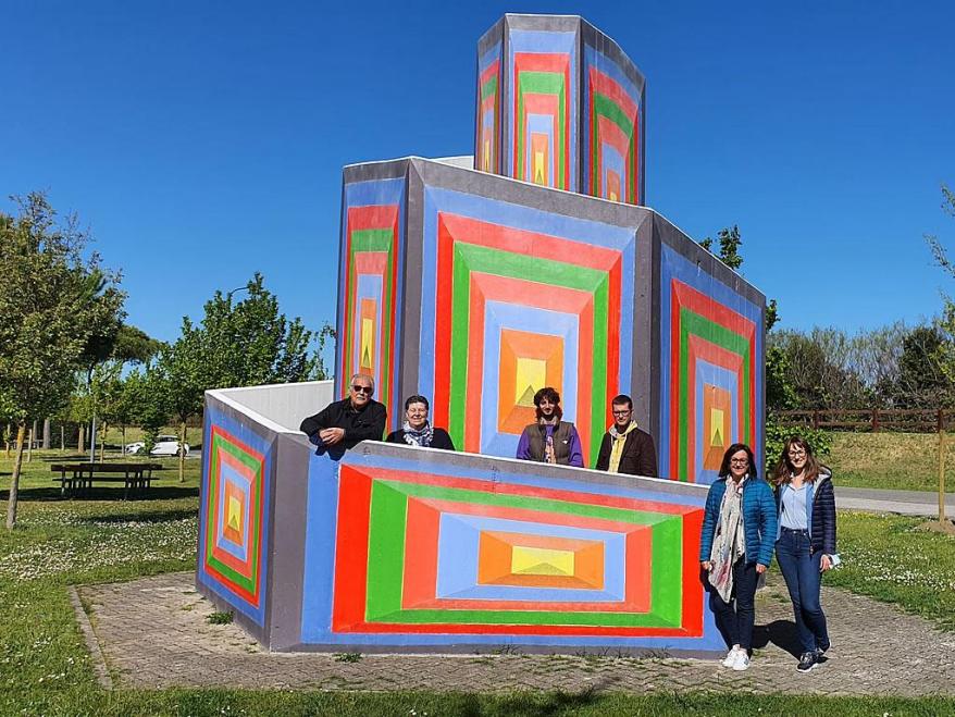 Concluso il restyling dello Ziqqurat, nel parco del municipio