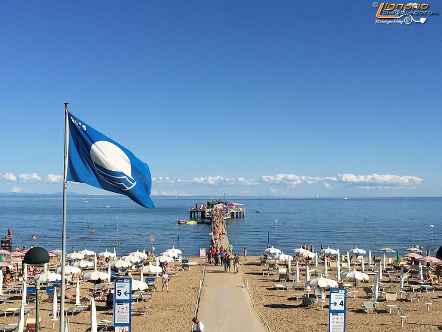 Lignano: 26° Bandiera blu stagione 2015