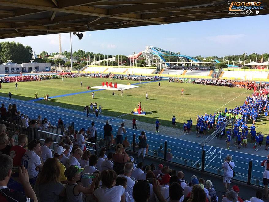 Inaugurazione giochi mondiali CSIT Lignano (World Sports Games 2015)