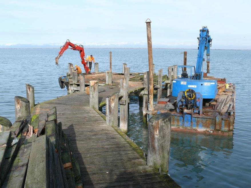 Lavori di manutenzione e riapertura del belvedere trabucco