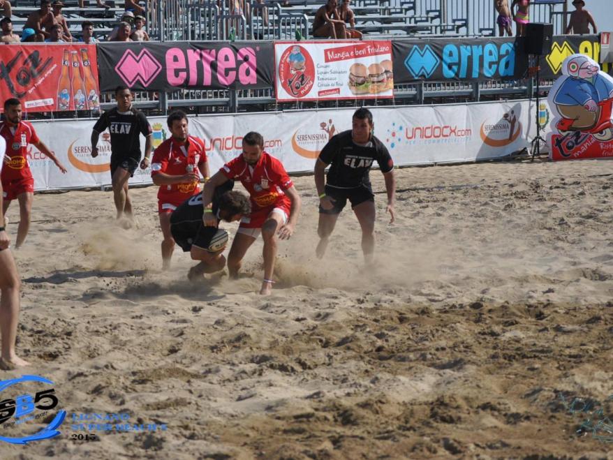 Anche quest'anno la finale della Coppa Europa di Beach Rugby al beach arena!