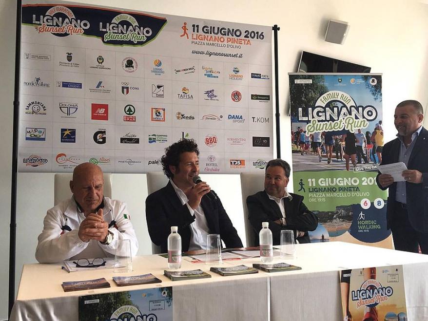 Presentata alla Terrazza a Mare la Lignano Run Half Marathon, un record con 1800 iscritti!