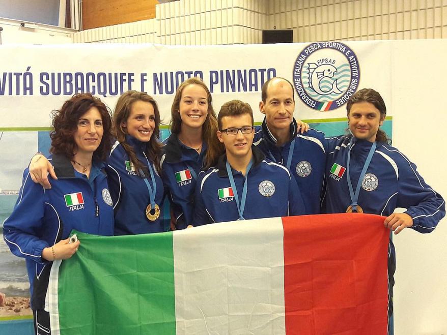 Mondiale di Apnea Dinamica con Pinne: due podi azzurri e record del mondo!