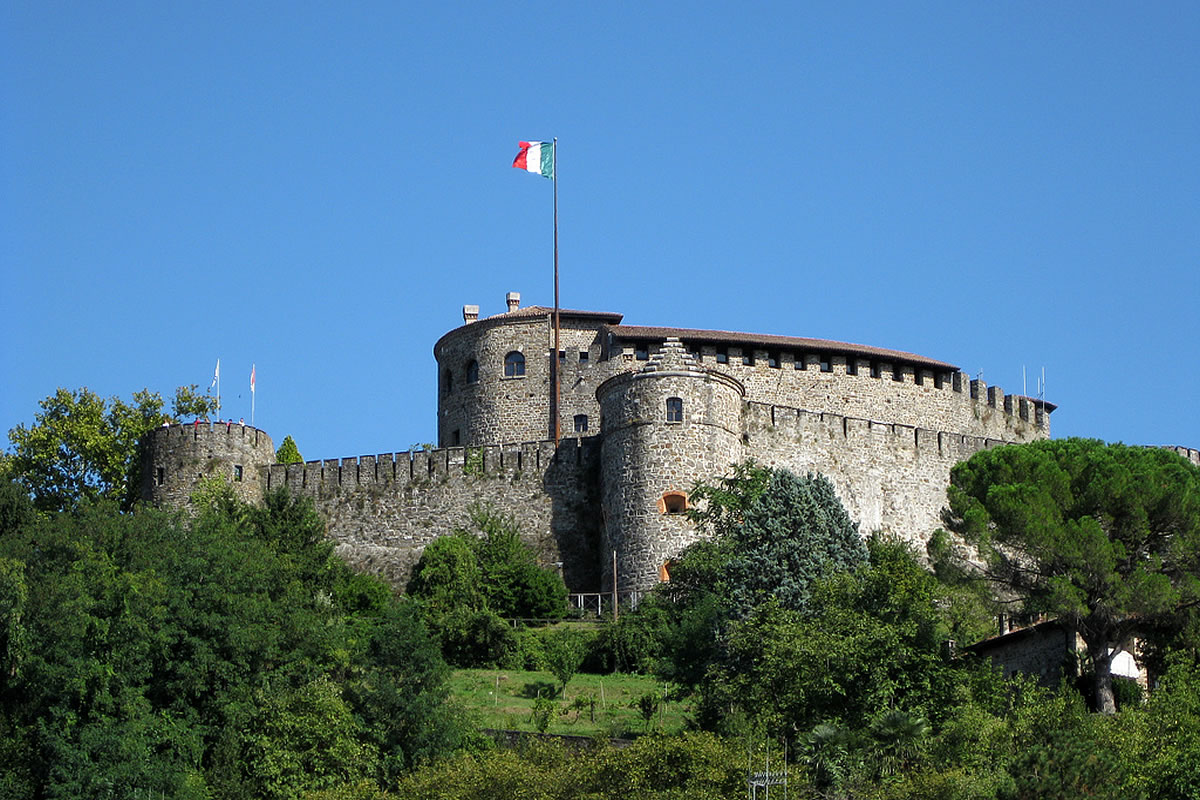 Gorizia vista del castello medievale