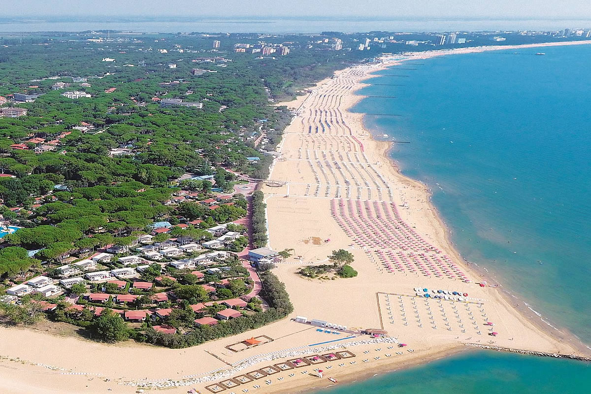 Spiaggia a Lignano Riviera