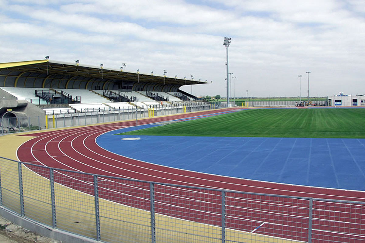 Campo sportivo di calcio a Lignano