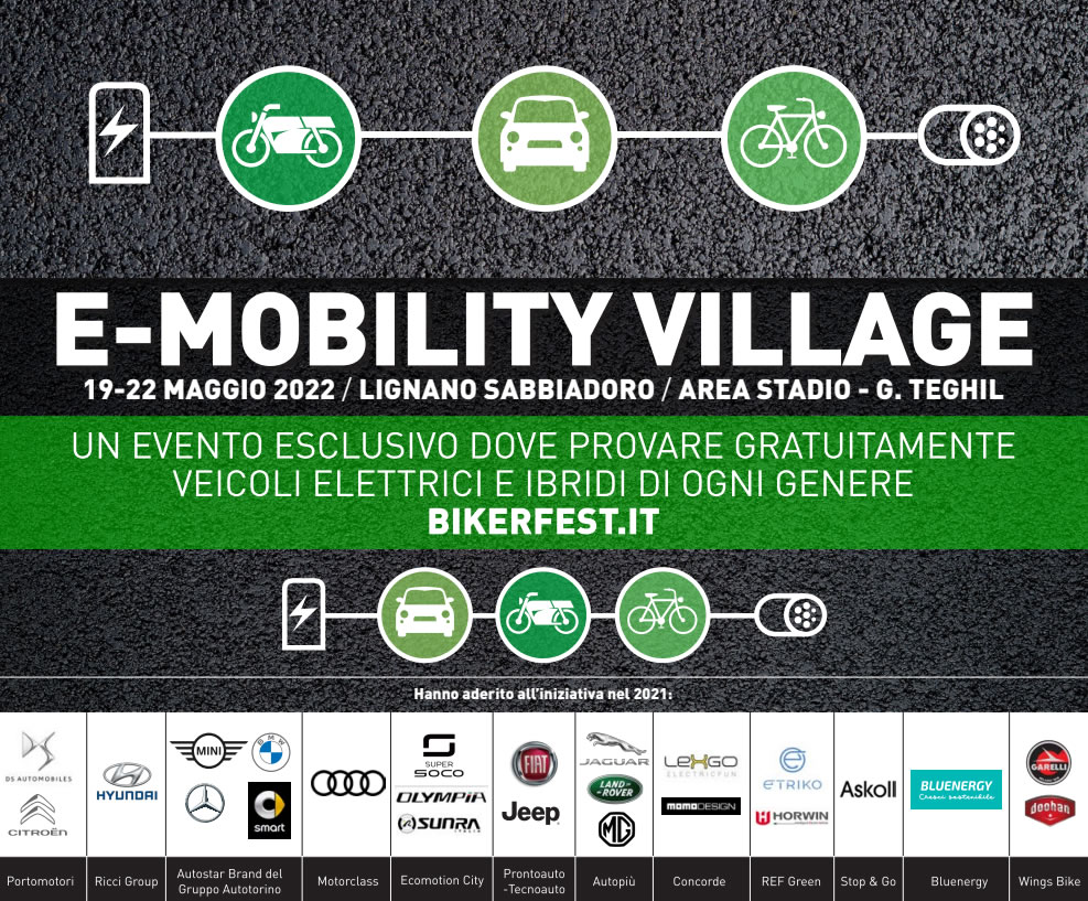Biker fest E-mobility Village