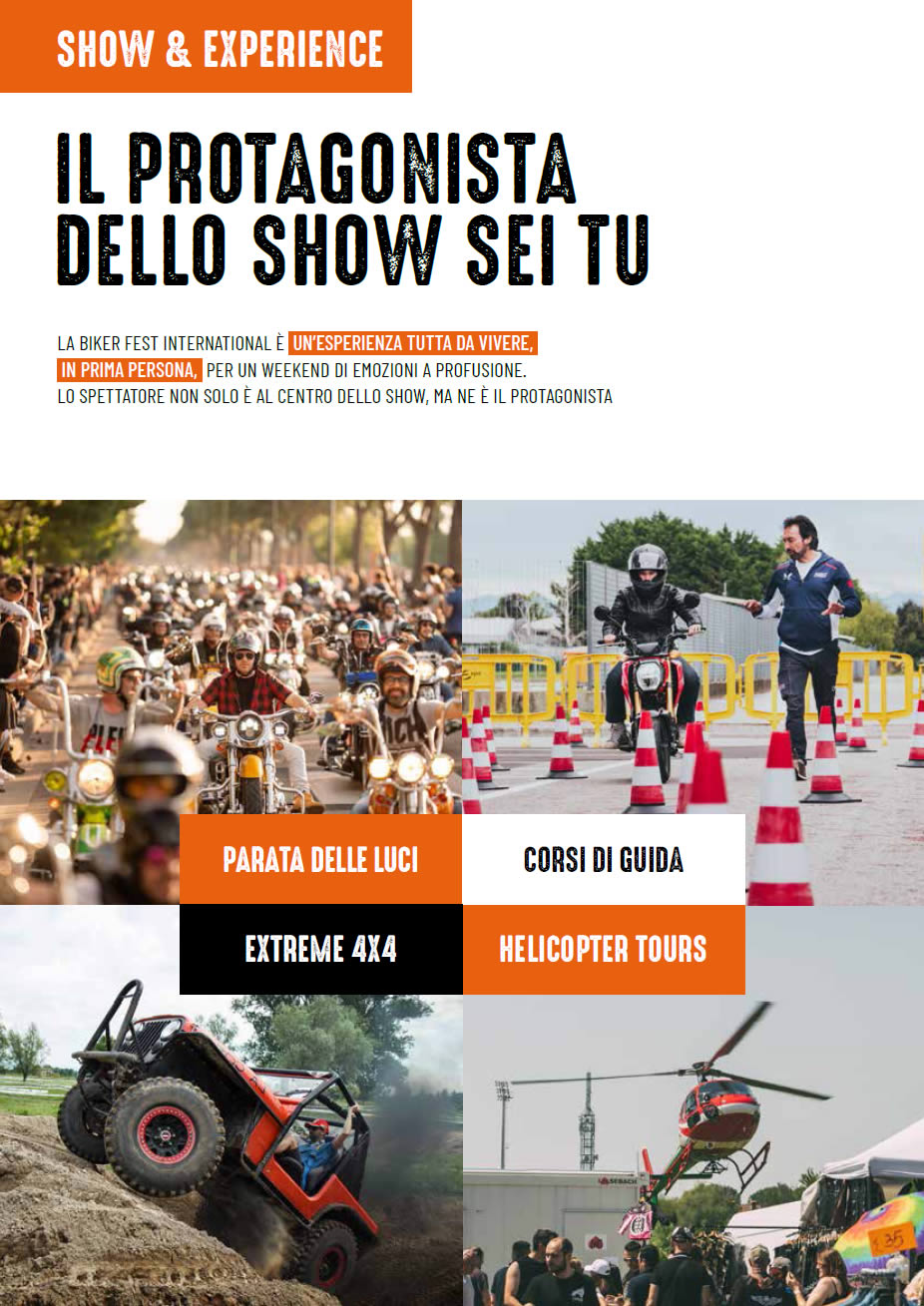 Biker fest spettacoli e show